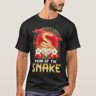 Jahr der Schlange 2025 | Chinesisch Zodiac 2025 T-Shirt