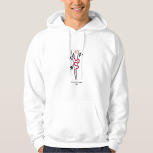 Jahr der Schlange 2025 im Bambus Hoodie
