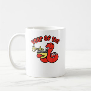Jahr der Schlange 2025 Ramen Lover Niedliche Schla Kaffeetasse