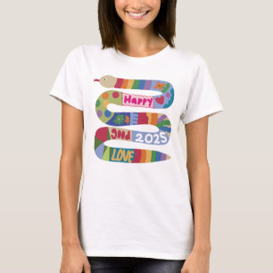 Jahr der Schlange 2025 T-Shirt