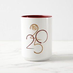 Jahr der Schlange 2025 Tasse