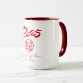 Jahr der Schlange 2025 Tasse (VorderseiteRechts)
