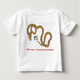 Jahr der Schlange Baby T-shirt