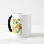 Jahr der Schlange Chinesisch Neujahr grüne Schlang Verwandlungstasse (Vorderseite Links)