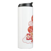 Jahr der Schlange Chinesisches Neujahr 2025 Thermosbecher (Nach links gedreht)