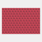 Jahr der Schlange Chinesisches Symbol Geschenkpapier Set (Vorderseite 2)