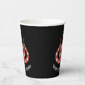 Jahr der Schlange-Design-Papier-Tasse Pappbecher (Links)