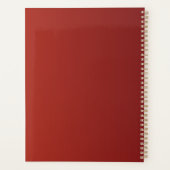 Jahr der Schlange glückliches chinesisches Neujahr Planer (Rückseite)