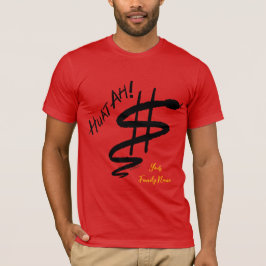 Jahr der Schlange "Huat Ah!" heller Stoff T - Shir T-Shirt