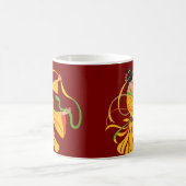 Jahr der Schlange Kaffeetasse (Mittel)