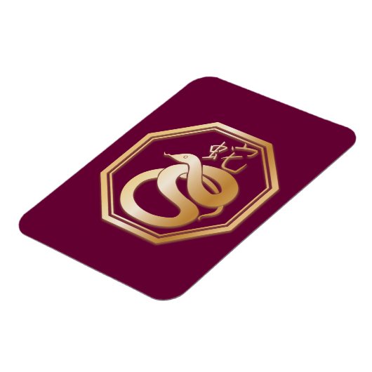 Jahr der Schlange Magnet (Linke Seite)