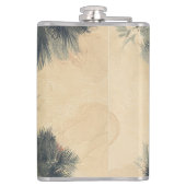 Jahr der Schlange Majestic Cobra Doppeltes Glück Flachmann (Rückseite)