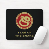 Jahr der Schlange Mousepad (Mit Mouse)