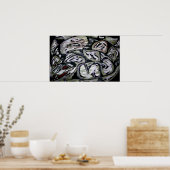 Jahr der Schlange Poster (Küche)