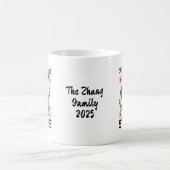 Jahr der Schlange Zodiac Chinesisches Neujahr Kaffeetasse (Mittel)
