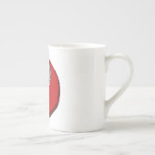 Jahr der Schlangen-Knochen-China Porzellantasse (Rechts)