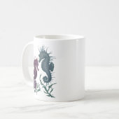 Jahr der Seepferdchen Kaffeetasse (Vorderseite Links)