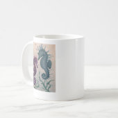 Jahr der Seepferdchen Kaffeetasse (Vorderseite Links)