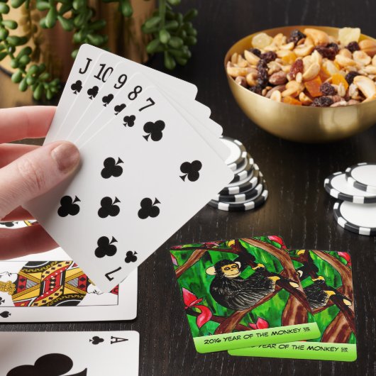 Jahr der Spielkarten des Affen (In Situ)