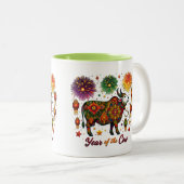 Jahr der Tasse der Kühe (VorderseiteRechts)