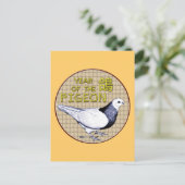 Jahr der Taube Feiertagspostkarte (Stehend Vorderseite)