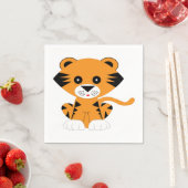 Jahr der Tiger 2022 Serviette (Beispiel)