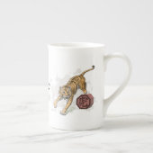 Jahr der Tiger-Chinesischen Zodiakkunst Porzellantasse (Rechts)