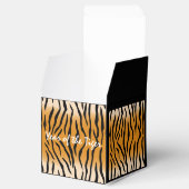 Jahr der Tiger-Design-Begünstigungsbox Geschenkschachtel (Geöffnet)