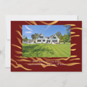 Jahr der Tiger-Neujahrskarte Einladung (Rückseite)