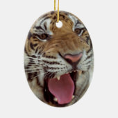 Jahr der Tiger-Verzierung Keramikornament (Hinten)