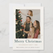 Jahr der Überprüfung Weihnachten Was für ein Jahr Einladung (Vorderseite)