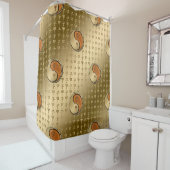 Jahr der Waldratte Duschvorhang (Beispiel)