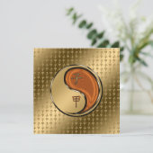 Jahr der Waldratte Karte (Stehend Vorderseite)