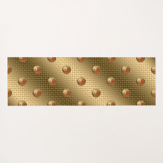 Jahr der Waldratte Yogamatte (Rückseite (Horizontal))