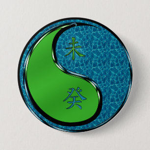 Jahr der Wasserziege Button
