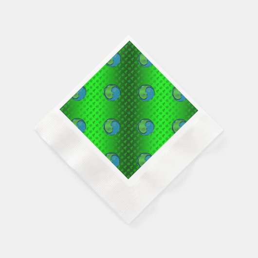 Jahr der Wasserziege Serviette (Ecke)