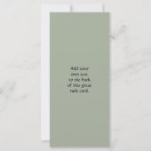 Jahr der Zeichnend Affenkalligraphie (Rückseite)