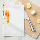 Jahr der Ziege 2015 (Bokeh) Geschirrtuch (Viertel Falte)