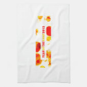 Jahr der Ziege 2015 (Bokeh) Geschirrtuch (Vertikal)