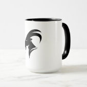 Jahr der Ziege 2027 mit chinesischem Zeichen Tasse (VorderseiteRechts)