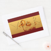 Jahr der Ziege Chinesisches Jahr Zodiac R Sticker (Umschlag)