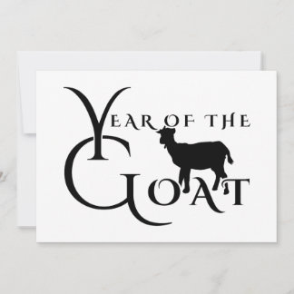 Jahr der Ziege Einladung