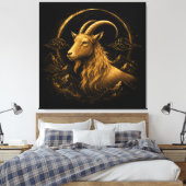 Jahr der Ziege Leinwanddruck (Insitu (Schlafzimmer))