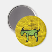 Jahr der Ziege Magnet (Vorderseite/Rückseite)