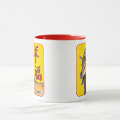 Jahr der Ziege-Viel Glück! Tasse (Zentrum)