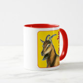 Jahr der Ziege-Viel Glück! Tasse (VorderseiteRechts)