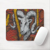 Jahr der Ziegenschaf-Graffiti Mousepad (Mit Mouse)