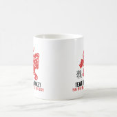 Jahr des Affe-Papier-Schnittes Kaffeetasse (Mittel)