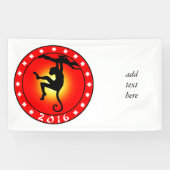Jahr des Affen 2016 Banner (Horizontal)