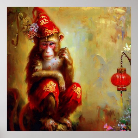 Jahr des Affen 5 Poster (Vorne)